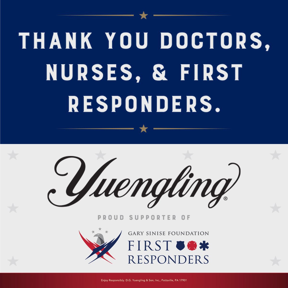 Yuenging - Gary Sinise Foundation COVID-19 fund